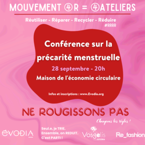 conférence précarité menstruelle