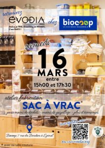 Affiche Sac à vrac Biocoop