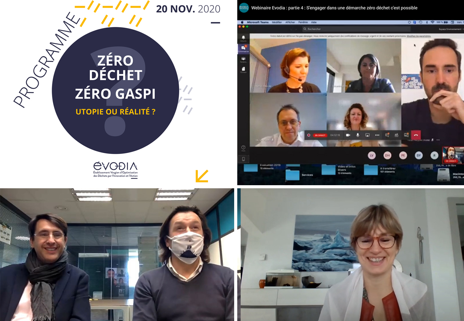 dans le cadre des Voeux du Président d'Évodia pour 2021, retour en image sur le webinaire participatif